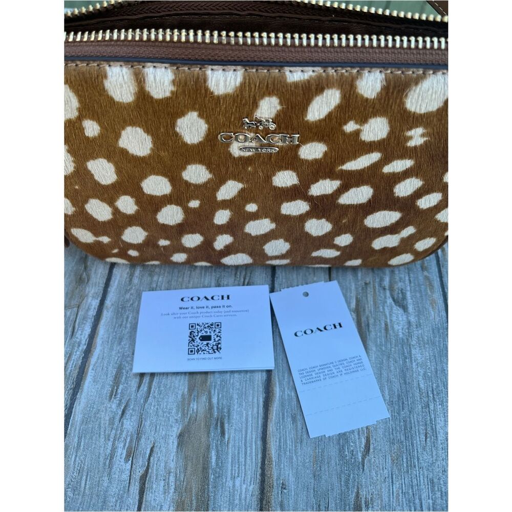 Coach Nolita 19 With Deer Print Bag Purse - Picture 6 of 8